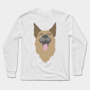 Happy German Shepherd Long Sleeve T-Shirt